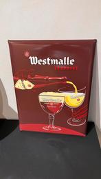 Blikken bord Westmalle., Verzamelen, Biermerken, Ophalen of Verzenden, Zo goed als nieuw