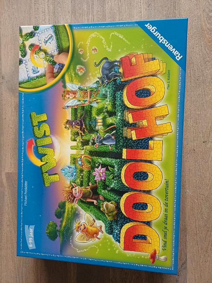 Doolhof twist, Hobby en Vrije tijd, Gezelschapsspellen | Bordspellen, Zo goed als nieuw, Ophalen of Verzenden