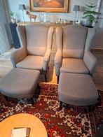 2 X 1-ZIT IN STOF KLEUR GRIJS., Ophalen, Zo goed als nieuw, Tweepersoons, Stof