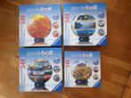 Set van 4 puzzelballen, Ophalen of Verzenden, 500 t/m 1500 stukjes, Gebruikt, Overige typen