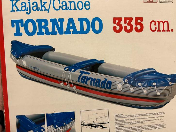 Opblaasbare kajak, Watersport en Boten, Kajaks, Gebruikt, 2-persoons, Opblaasbaar, Ophalen