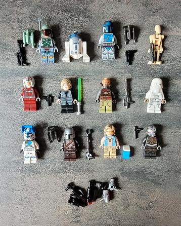 Lego starwars lot n2 de 12 figurines, beschikbaar voor biedingen