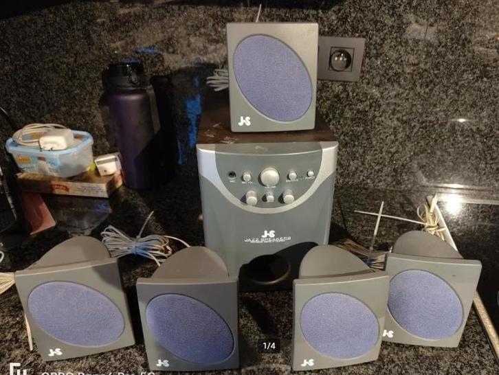 À vendre : Système audio Surround JS 5.1 pour PC, Informatique & Logiciels, Enceintes Pc, Comme neuf, Canal audio 5.1, Enlèvement ou Envoi