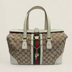 Gucci Ophidia Boston handtas authentiek, Handtassen en Accessoires, Ophalen of Verzenden, Gebruikt, Beige, Handtas