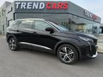 Peugeot 5008 1.5 BlueHDi Allure Pack AUTO. 7 ZITPLAATSEN CAM, Automaat, 140 g/km, Zwart, 4 cilinders
