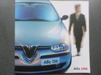 Alfa Romeo 156 Sedan 04-2000 brochure, Boeken, Auto's | Folders en Tijdschriften, Verzenden, Alfa Romeo