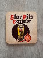 Star pils Exelcior bierviltje, Verzamelen, Ophalen of Verzenden