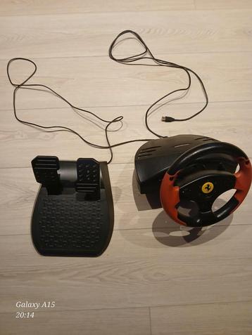 Ferrari stuur met pedalen voor ps3 en pc beschikbaar voor biedingen