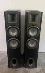 Set van twee zwarte Klipsch Synergy F3 luidsprekers, Audio, Tv en Foto, Luidsprekerboxen, Ophalen, Gebruikt