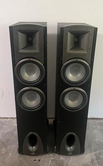 Set van twee zwarte Klipsch Synergy F3 luidsprekers beschikbaar voor biedingen