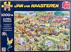 Legpuzzel Jan Van Haasteren, “Grasmaaierrace, 1000 stukjes, Hobby en Vrije tijd, Denksport en Puzzels, Ophalen, 500 t/m 1500 stukjes
