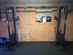 Dione Fitness Station Cable Crossover inclusief 2 x 80 KG, Synthétique, Enlèvement ou Envoi, Neuf