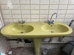 Lavabo vintage vert, Maison & Meubles, Salle de bain | Salle de bain complète, Comme neuf