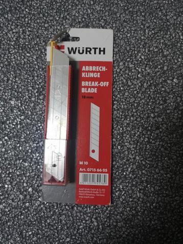 lames cutter wurth, Enlèvement, Neuf