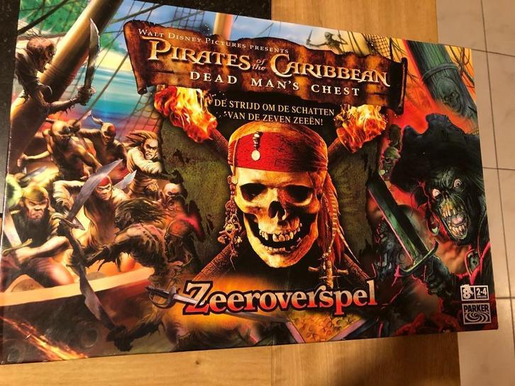 Spel Pirates of the Caribbean - Zeeroversspel, Hobby en Vrije tijd, Gezelschapsspellen | Bordspellen, Gebruikt, Ophalen of Verzenden