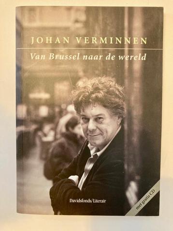 Johan Verminnen – Van Brussel naar de wereld – boek + CD beschikbaar voor biedingen