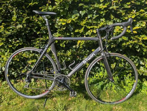 Volledig Carbon koersfiets, Shimano 105, Fietsen en Brommers, Fietsen | Racefietsen, Zo goed als nieuw, Carbon, Ophalen