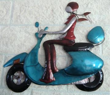 Scooter - wanddeco beschikbaar voor biedingen