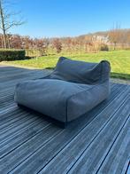 Pouf design belge Indera Lis, Maison & Meubles, Sièges-poires, Comme neuf, Brun, Pouf, Enlèvement