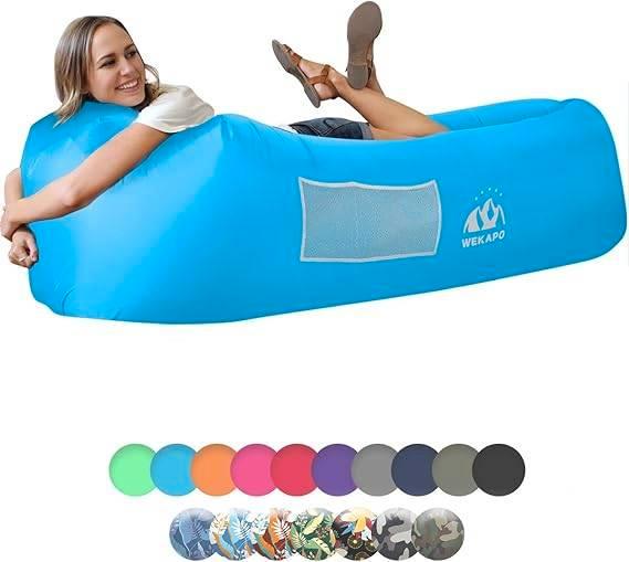 Opblaasbare stoel voor reizen,  tuin, strand, kamperen, Hobby en Vrije tijd, Overige Hobby en Vrije tijd, Nieuw, Verzenden