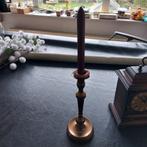 Koper ?? kandelaar, 25 cm, 15 €., Enlèvement ou Envoi, Cuivre ou Bronze