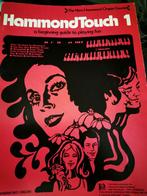 Hammond Touch 1 livre de partitions de 1971 avec des mélodie, Musique & Instruments, Partitions, Enlèvement ou Envoi, Comme neuf