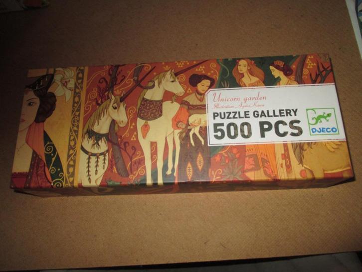 puzzel unicorn garden merk Djeco nieuw, Hobby en Vrije tijd, Denksport en Puzzels, Nieuw, Legpuzzel, 500 t/m 1500 stukjes, Ophalen of Verzenden