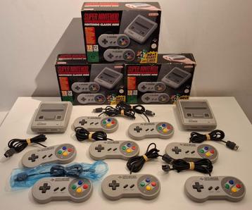 5x SNES Mini consoles & toebehoren beschikbaar voor biedingen