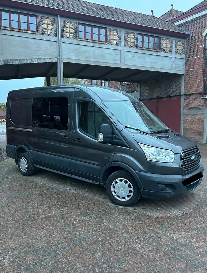 Ford Transit Dubbel Cabine - 2019, Auto's, Ford, Particulier, Transit, Achteruitrijcamera, Diesel, Euro 6, Dealer onderhouden