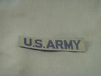 US ARMY # 23 - US ARMY SEW ON PATCH, Ophalen of Verzenden, Landmacht, Embleem of Badge