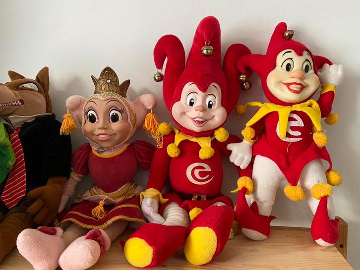 Vintage & recentere knuffels Efteling: pardoes pardijn ea, Verzamelen, Efteling, Zo goed als nieuw, Ophalen