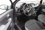 Fiat 500 1.2i Live met 2 JAAR garantie=UNIEK in België, Auto's, 4 zetels, Stof, Gebruikt, Zwart