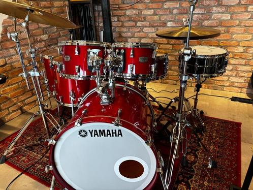 Yamaha Hybrid Maple ZEER UITGEBREID red autumn, Musique & Instruments, Batteries & Percussions, Comme neuf, Yamaha, Enlèvement