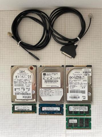 Lot d’accessoires pour laptop/PC portable vintage, Informatique & Logiciels, Enlèvement ou Envoi