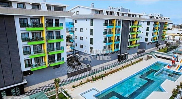 150 meter van de zee, complete infrastructuur, Immo, Buitenland, Turkije, Appartement, Stad