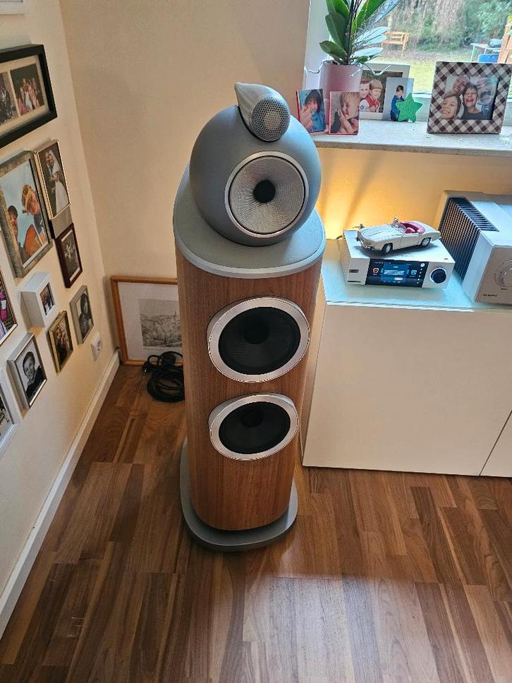 B&W 803 d4, Audio, Tv en Foto, Luidsprekerboxen, Zo goed als nieuw, Front, Rear of Stereo speakers, Ophalen of Verzenden