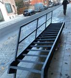 industriële trap zwart 17 treden, Doe-het-zelf en Bouw, Ophalen, Trap