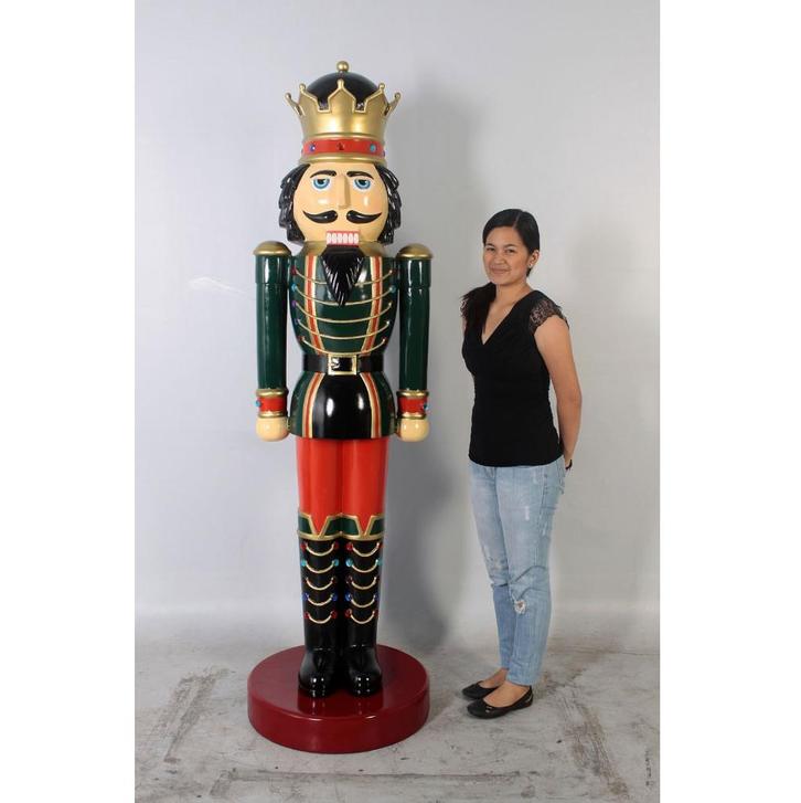 Notenkraker 201 cm - toy soldier beeld, Diversen, Kerst, Nieuw, Ophalen