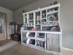 Rustieke dressoir kast met eettafel en bank, Ophalen, Zo goed als nieuw