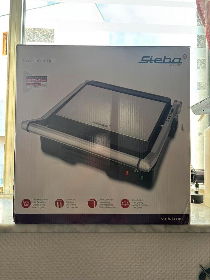 Steba grillijzer, Elektronische apparatuur, Grillplaten, Tafelgrill, Ophalen