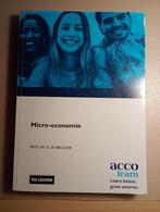 Syllabus Micro-Economie, Hoger Onderwijs, Acco, Ophalen of Verzenden, Zo goed als nieuw