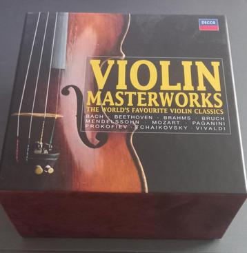 Decca : violin masterworks 35 cd's  beschikbaar voor biedingen
