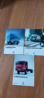 3 fasicules de présentation ; Mitsubishi Fuso Canter 2011, Comme neuf, Enlèvement ou Envoi, Mitsubishi, Collectif