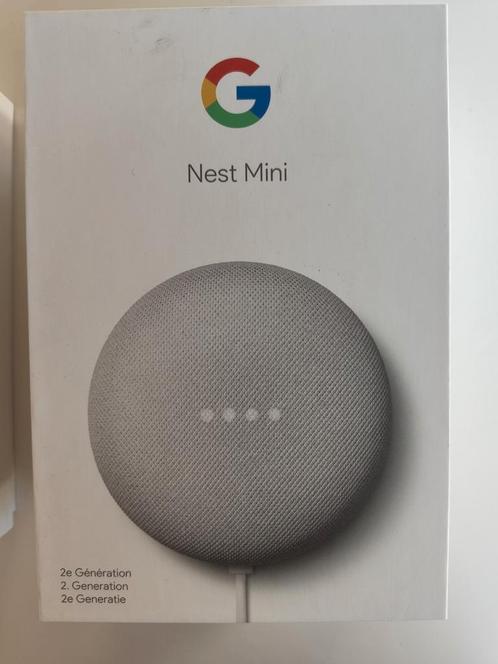 Google Nest Mini - 2 stuks voor 50€!, Audio, Tv en Foto, Mediaspelers, Zo goed als nieuw, Verzenden