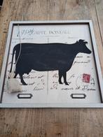 Krijtbord met koe, Huis en Inrichting, Woonaccessoires | Memoborden, Ophalen, Krijtbord