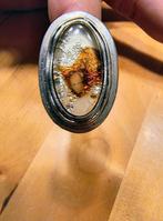 Vintage retro ring, Handtassen en Accessoires, Ringen, Ophalen of Verzenden, Gebruikt, Dame