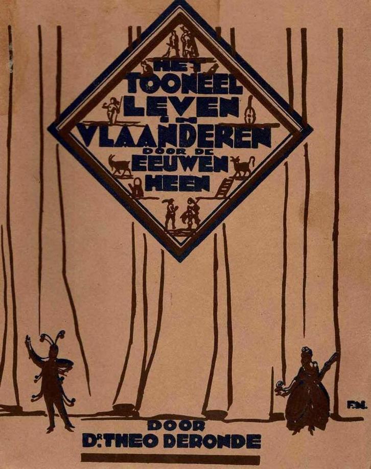 Het toneelleven in Vlaanderen door de eeuwen heen., Boeken, Geschiedenis | Stad en Regio, Gelezen, Ophalen of Verzenden