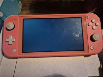 Roze nintendo switch lite  beschikbaar voor biedingen