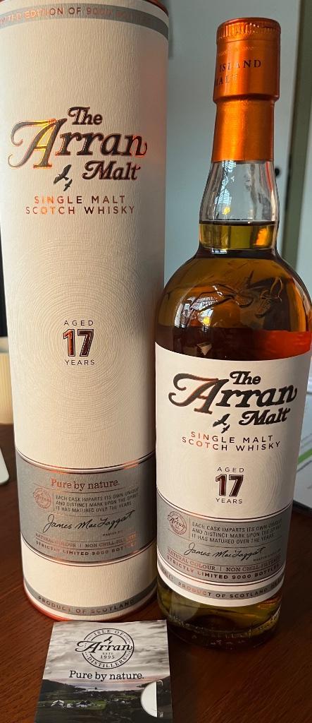 The Arran 17y - Pure by Nature, Collections, Vins, Neuf, Autres types, Autres régions, Pleine, Enlèvement ou Envoi