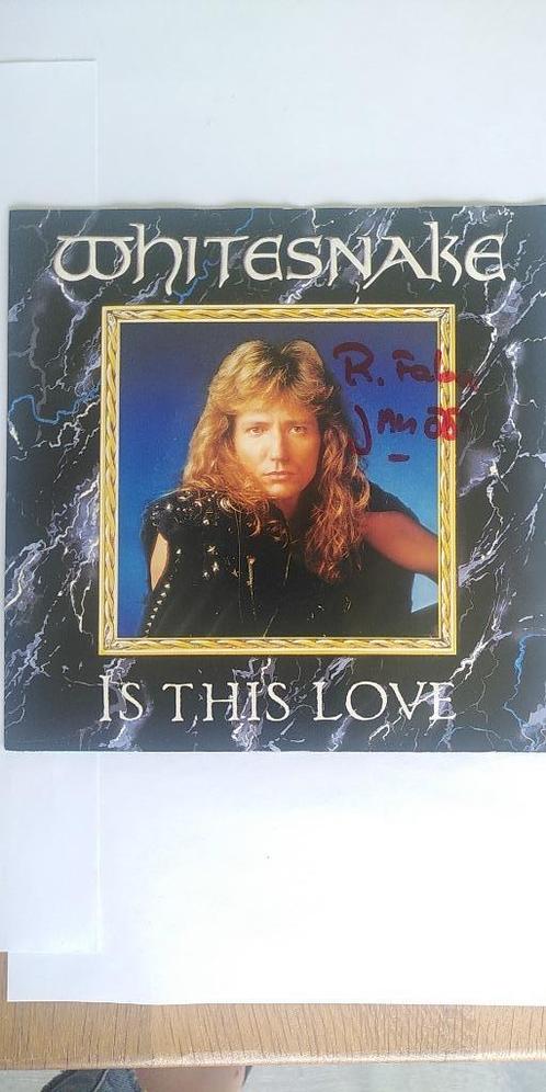 single whitesnake--is this love----, Cd's en Dvd's, Vinyl Singles, Gebruikt, Single, Pop, 7 inch, Ophalen of Verzenden
